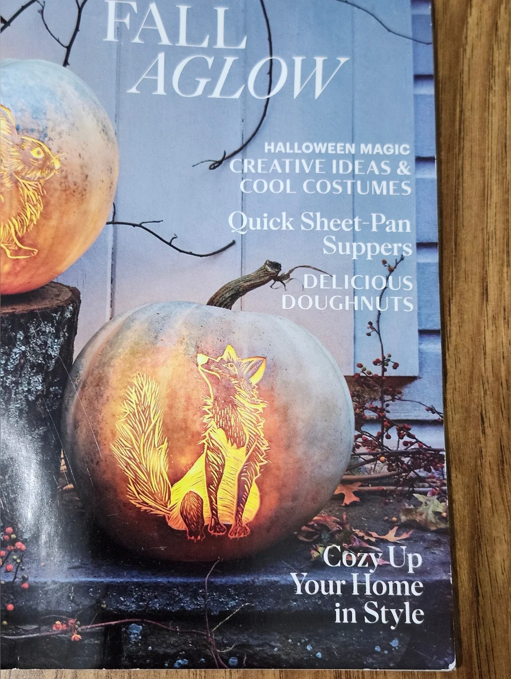 Martha Stewart Living Magazine Oct 2018 Fall Aglow Halloween Ideas Recipe Cards - Picture 2 of 15